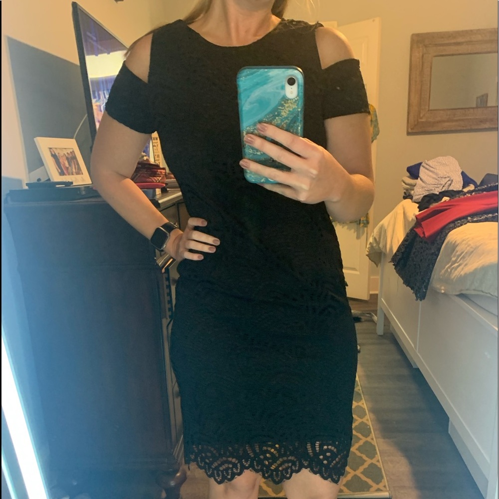 Black party dress